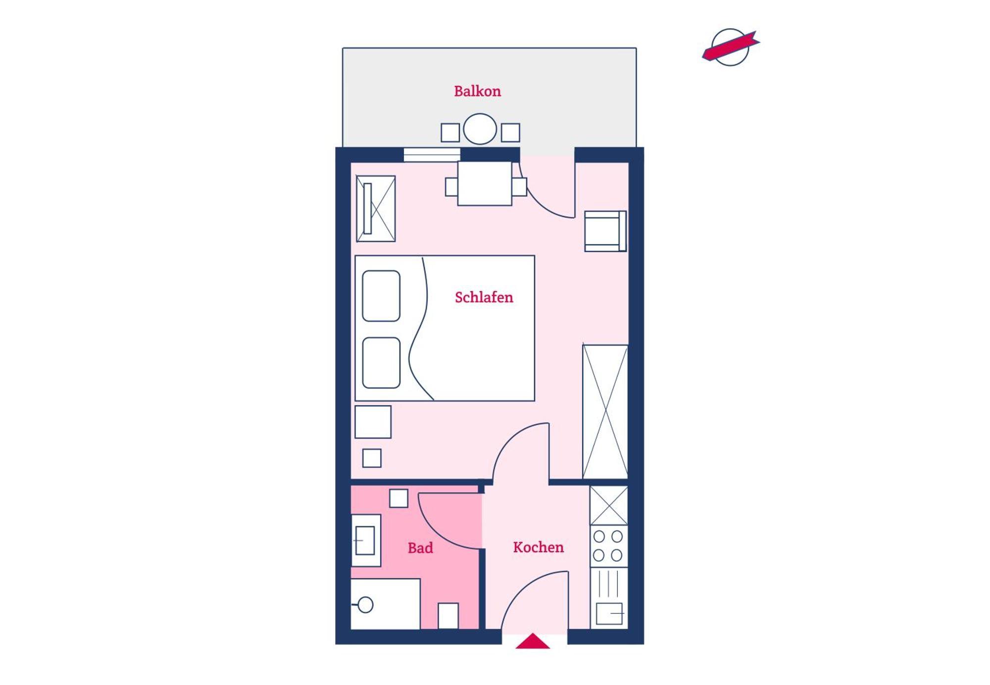 Nordland Appartements Wohnung Langeland Wyk auf Föhr エクステリア 写真